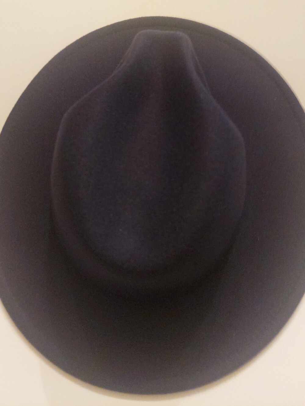 Fedora UNISEX Navy hat 23' Inside Round 65% cotton, 35% polyester, New